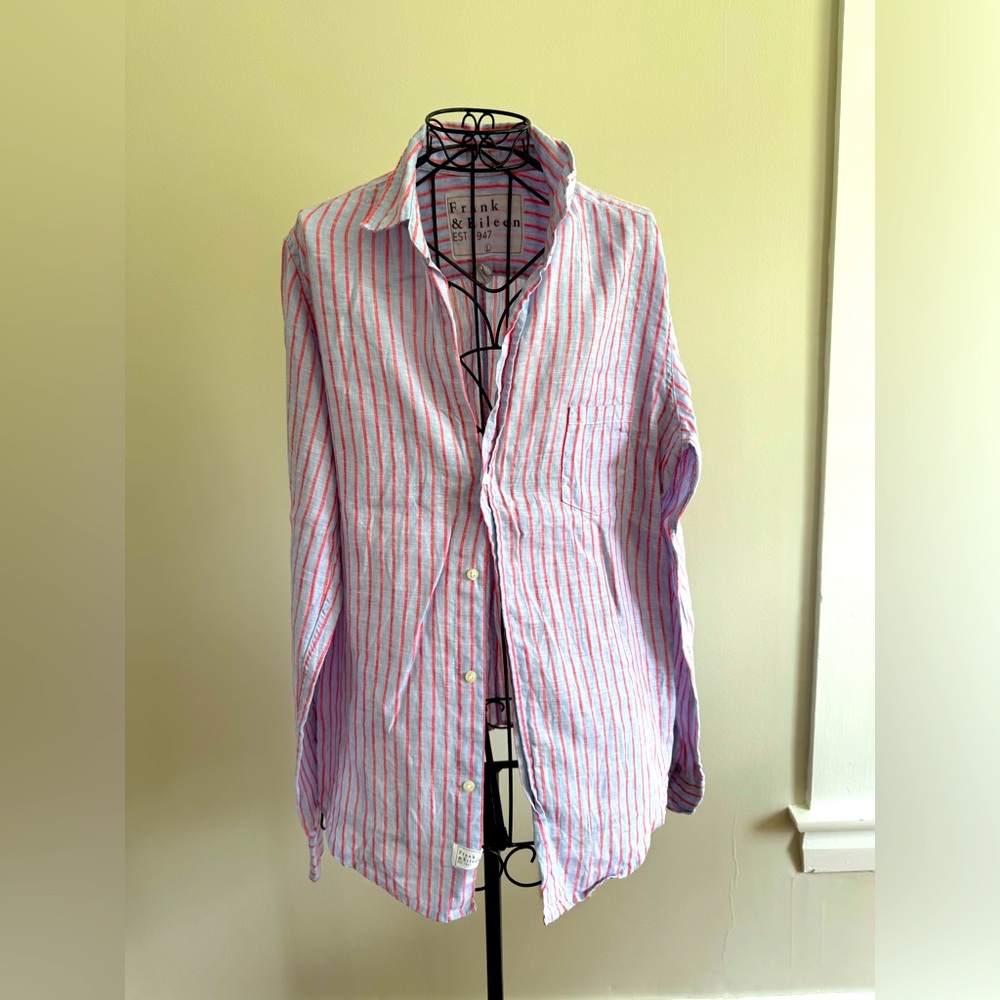 Frank and Eileen Barry linen shirt